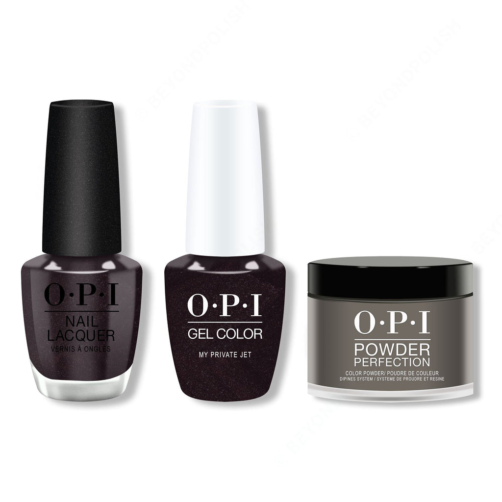 OPI - Gel, Lacquer & Dip Combo - My Private Jet - Long Lasting Formula