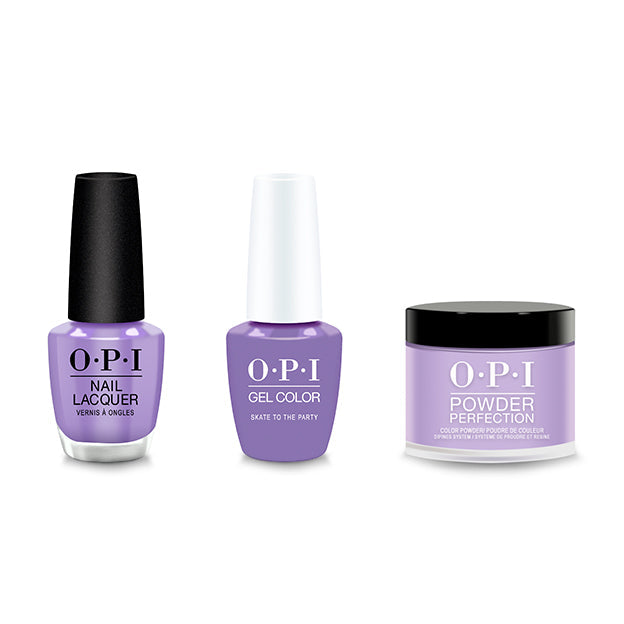 OPI - Gel, Lacquer & Dip Combo - Skate to the Party - Long Lasting Formula