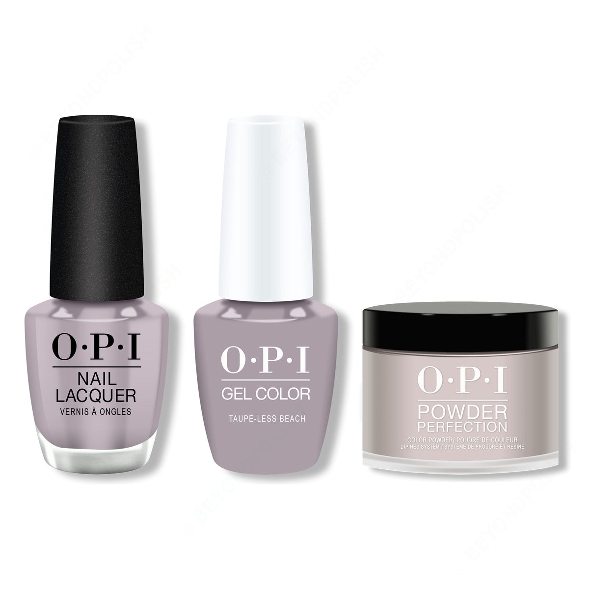 OPI - Gel, Lacquer & Dip Combo - Taupe-less Beach - Long Lasting Formula