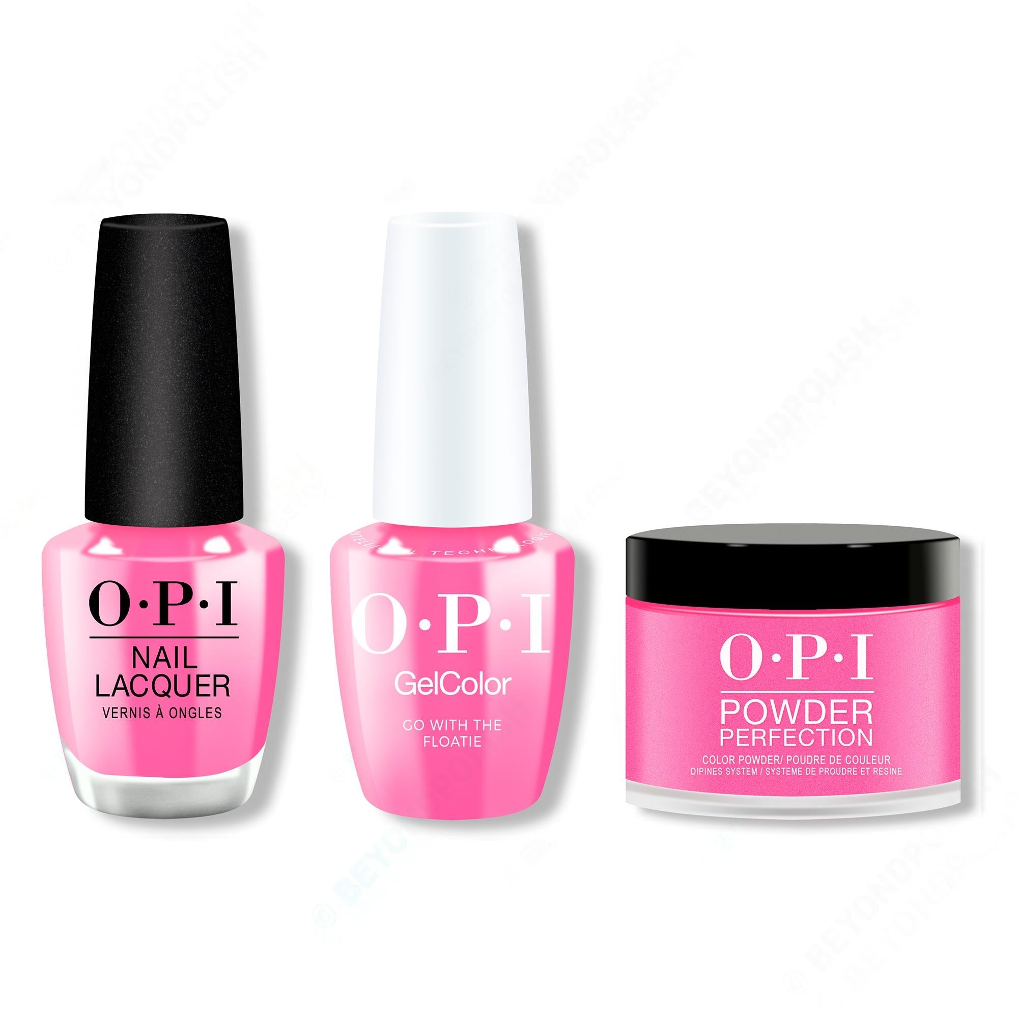 OPI - Gel, Lacquer & Dip Intelli-Gel Combo - Go with the Floatie - Long Lasting Formula