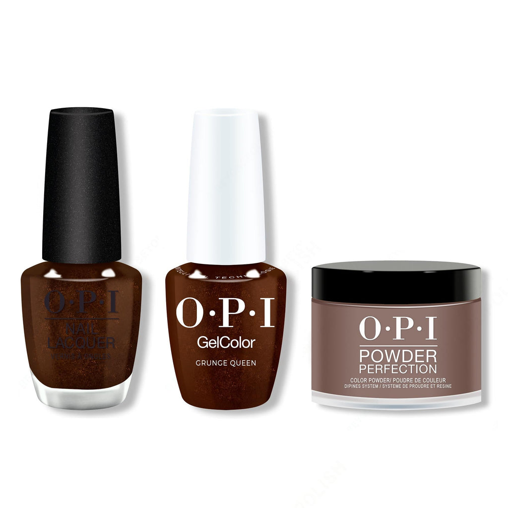 OPI - Gel, Lacquer & Dip Intelli-Gel Combo - Grunge Queen - Long Lasting Formula