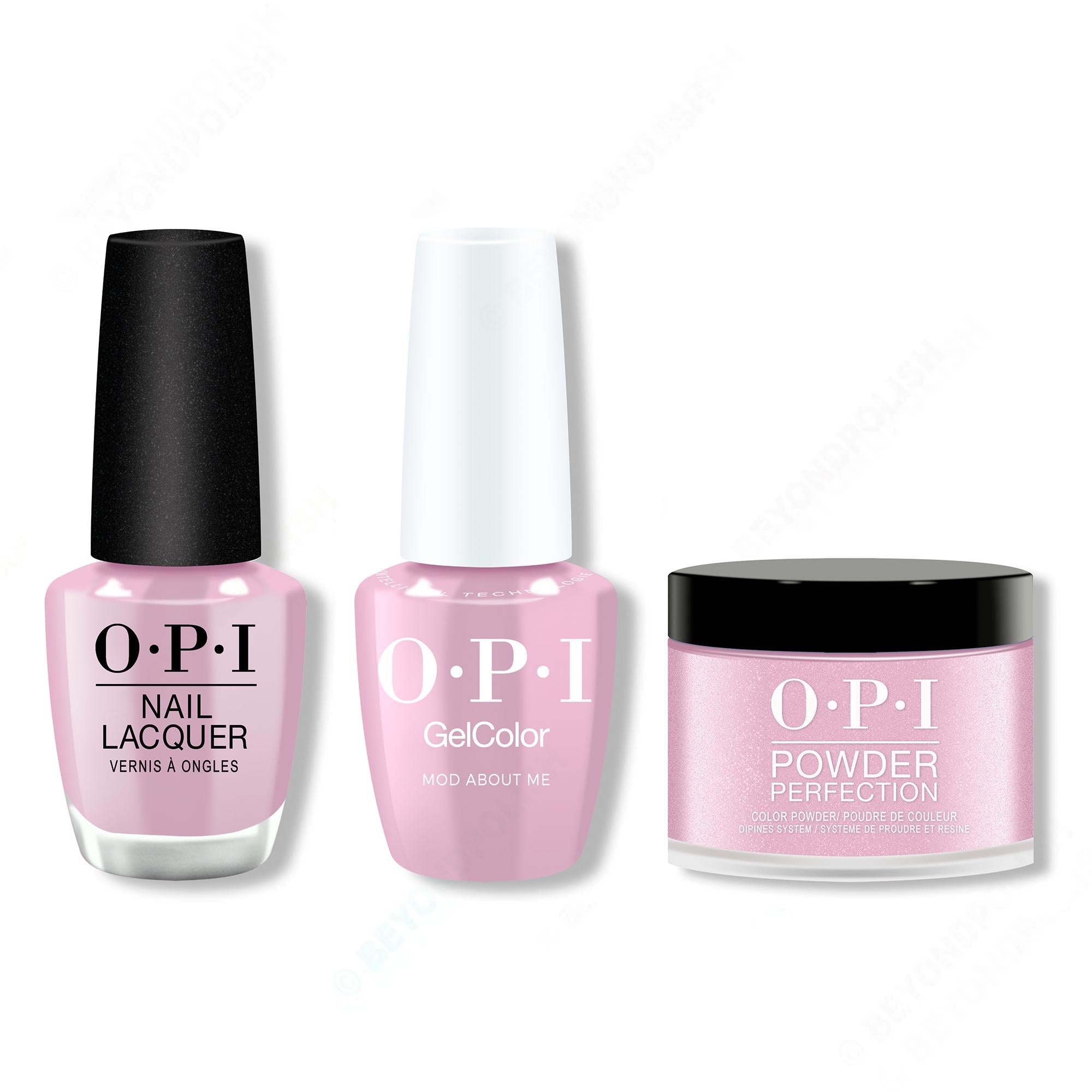 OPI - Gel, Lacquer & Dip Intelli-Gel Combo - Mod About Me - OPIcons Spring 2026 - Long Lasting Formula