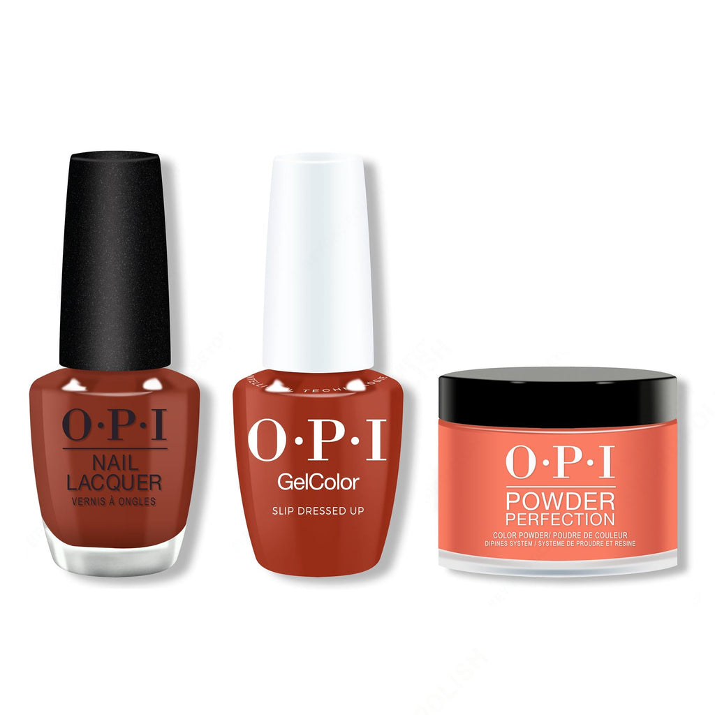 OPI - Gel, Lacquer & Dip Intelli-Gel Combo - Slip Dressed Up - Long Lasting Formula