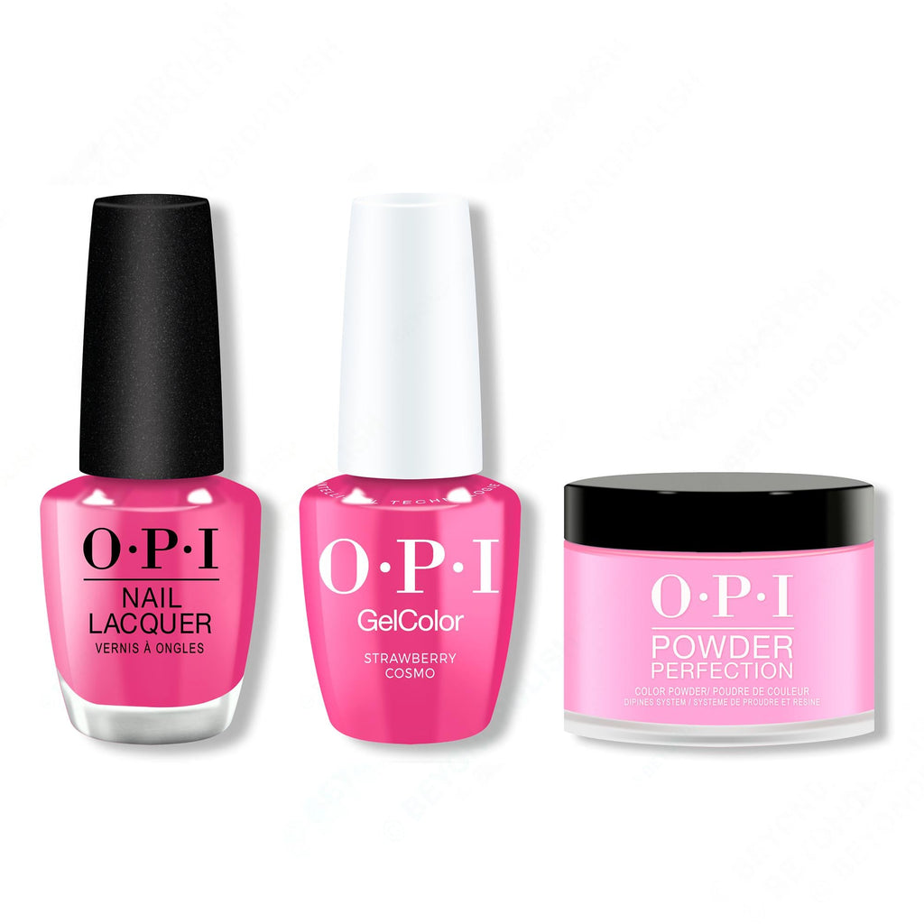 OPI - Gel, Lacquer & Dip Intelli-Gel Combo - Strawberry Cosmo - OPIcons Spring 2026 - Long Lasting Formula