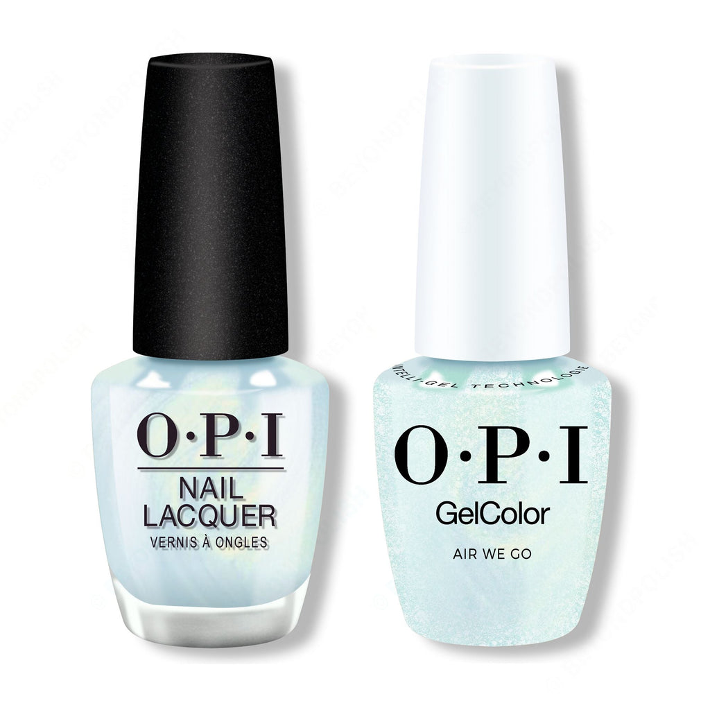 OPI - Gel & Lacquer Intelli-Gel Combo - Air We Go - Long Lasting Formula