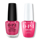 OPI - Gel & Lacquer Intelli-Gel Combo - Aurora Berry-Alis 0.5 Oz - Long Lasting Formula