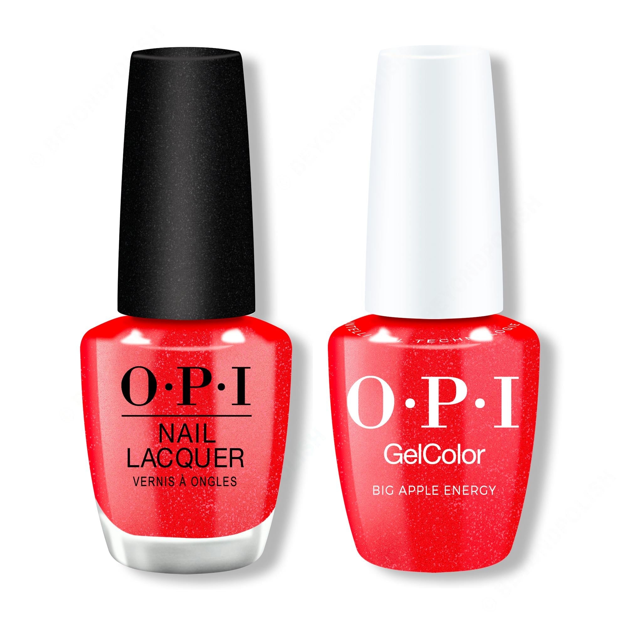 OPI - Gel & Lacquer Intelli-Gel Combo - Big Apple Energy - OPIcons Spring 2026 - Long Lasting Formula