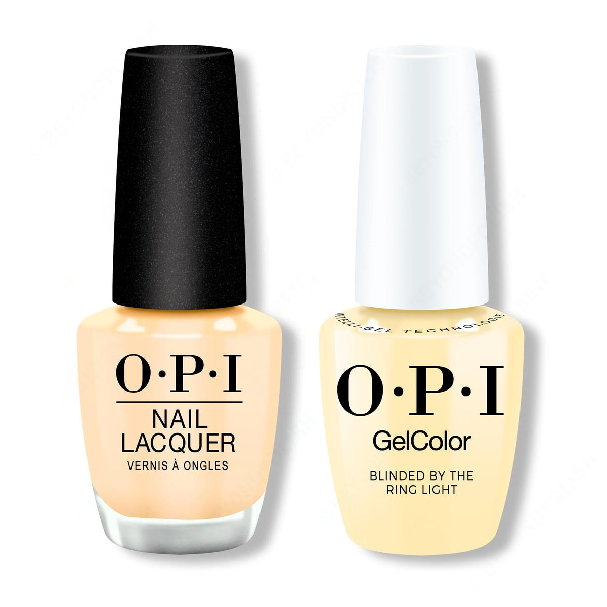 OPI - Gel & Lacquer Intelli-Gel Combo - Blinded By The Ring Light 0.5 Oz - Long Lasting Formula