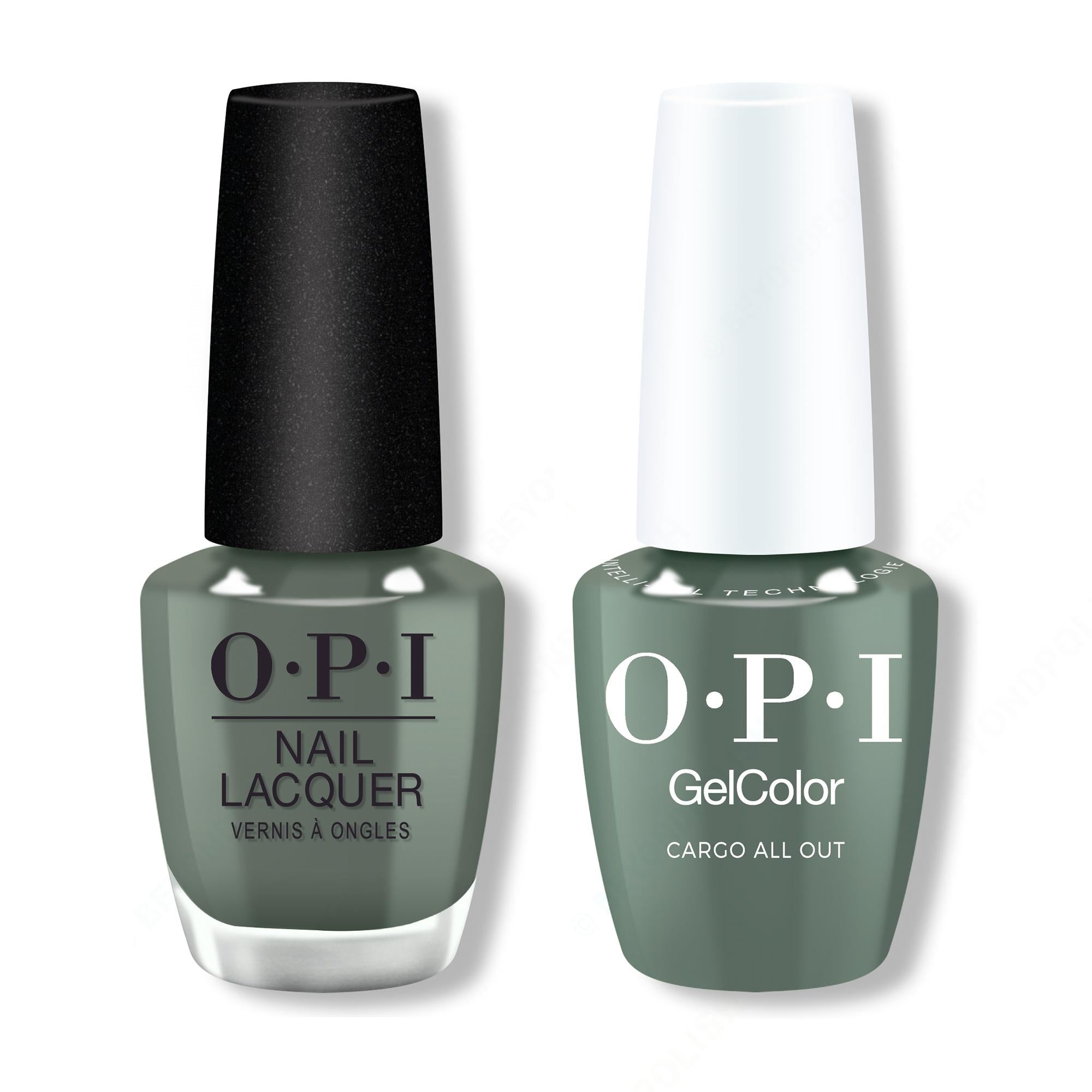 OPI - Gel & Lacquer Intelli-Gel Combo - Cargo All Out - Long Lasting Formula