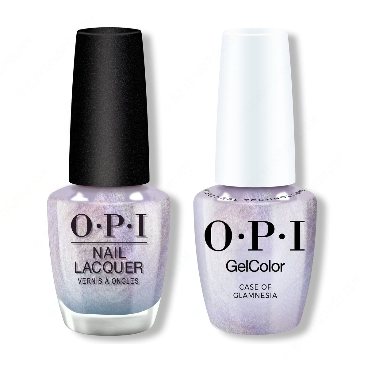 OPI - Gel & Lacquer Intelli-Gel Combo - Case of Glamnesia - Long Lasting Formula