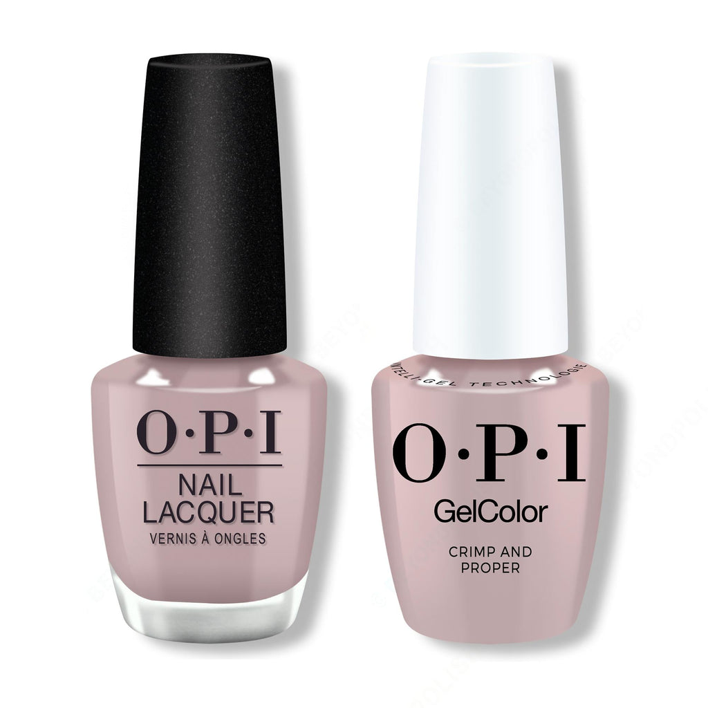 OPI - Gel & Lacquer Intelli-Gel Combo - Crimp and Proper - Long Lasting Formula