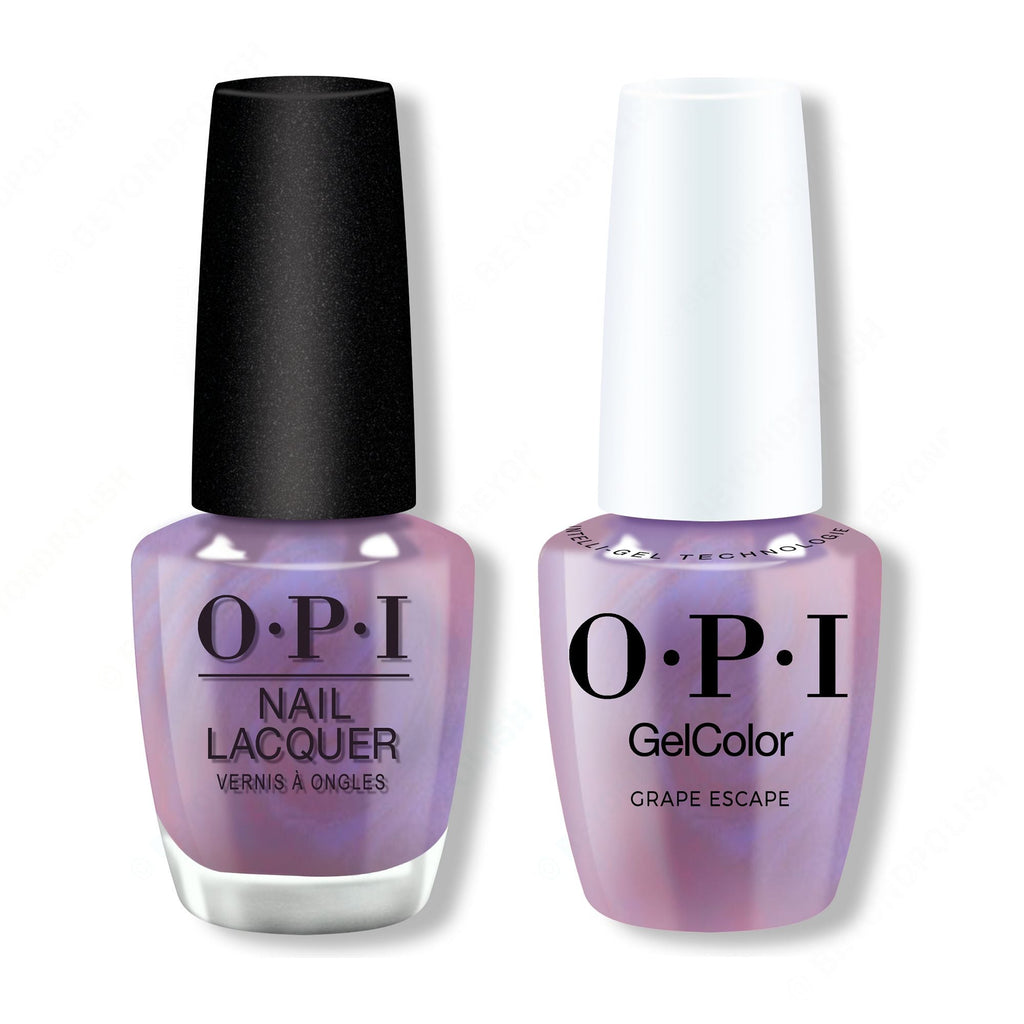 OPI - Gel & Lacquer Intelli-Gel Combo - Grape Escape - Long Lasting Formula