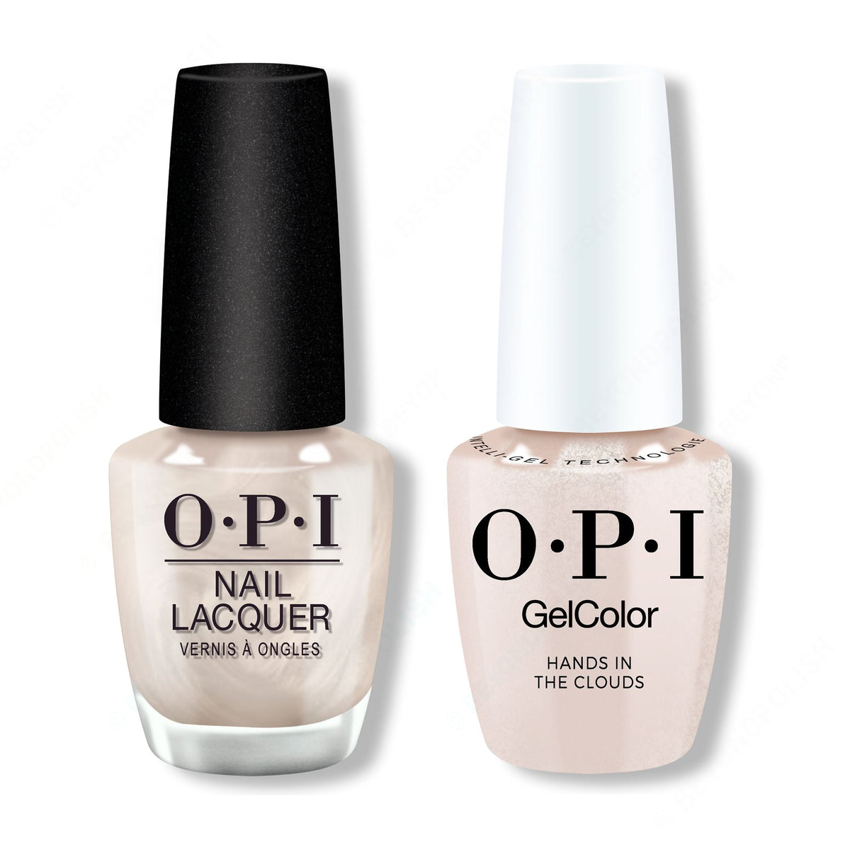 OPI - Gel & Lacquer Intelli-Gel Combo - Hands in the Clouds - Long Lasting Formula