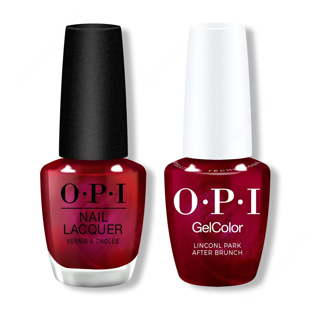 OPI - Gel & Lacquer Intelli-Gel Combo - Lincoln Park After Brunch - OPIcons Spring 2026 - Long Lasting Formula