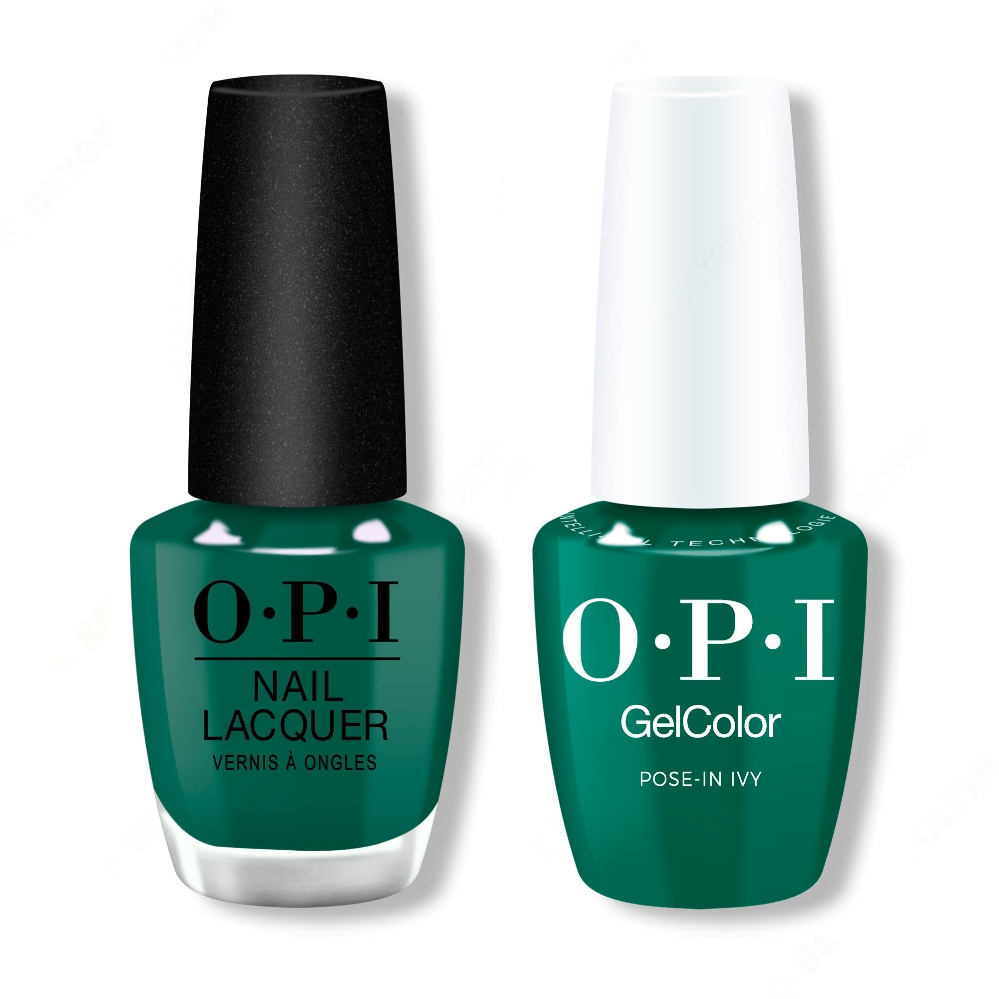OPI - Gel & Lacquer Intelli-Gel Combo - Pose-in-Ivy - Long Lasting Formula