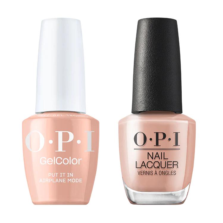 OPI - Gel & Lacquer Intelli-Gel Combo - Put It in Airplane Mode - OPIcons Spring 2026 - Long Lasting Formula