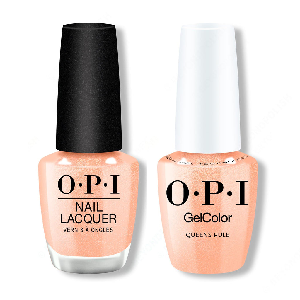 OPI - Gel & Lacquer Intelli-Gel Combo - Queens Rule - OPIcons Spring 2026 - Long Lasting Formula