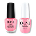 OPI - Gel & Lacquer Intelli-Gel Combo - Racing For Pinks 0.5 Oz - Long Lasting Formula