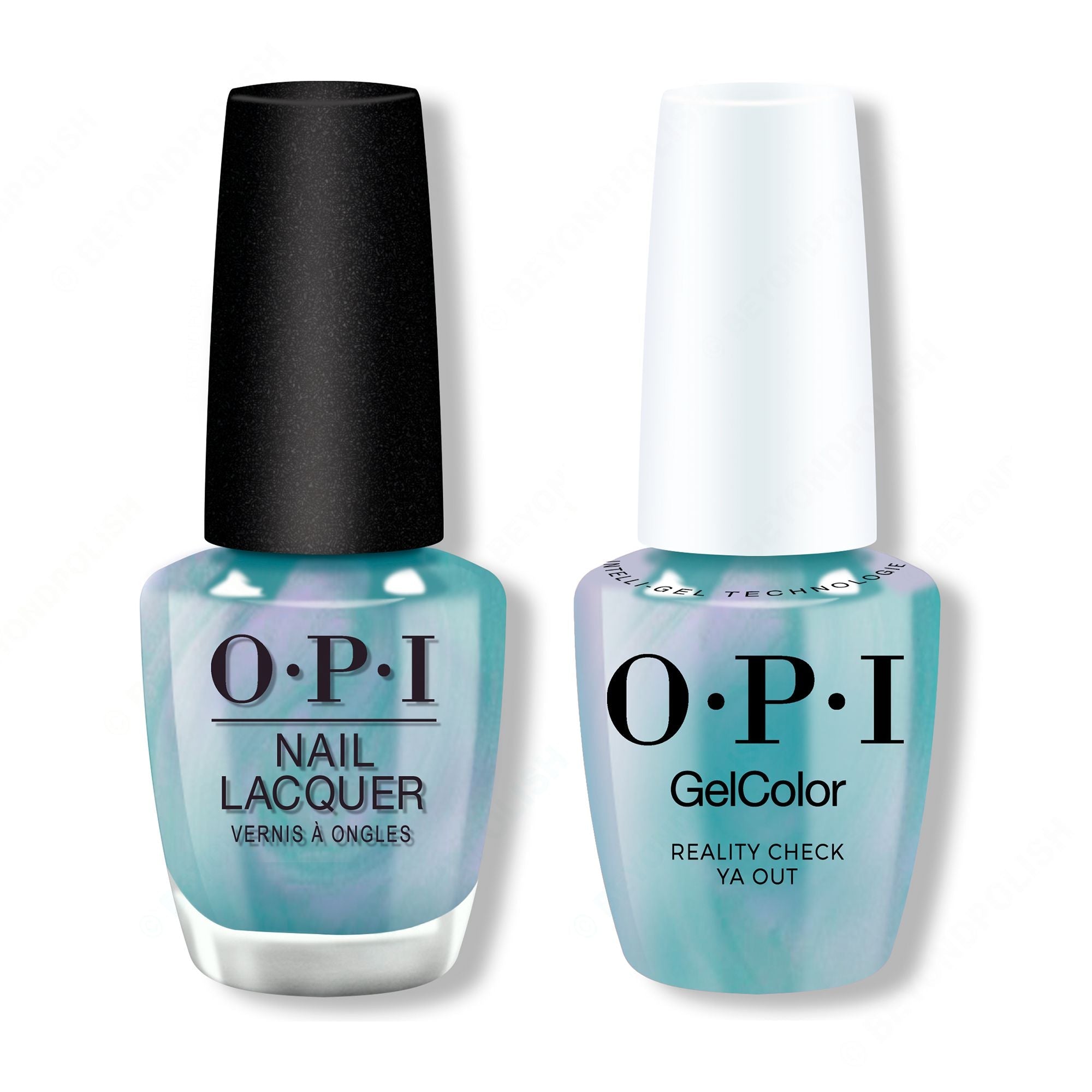 OPI - Gel & Lacquer Intelli-Gel Combo - Reality Check Ya Out - Long Lasting Formula