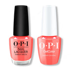 OPI - Gel & Lacquer Intelli-Gel Combo - Shrimp Cocktail - OPIcons Spring 2026 - Long Lasting Formula