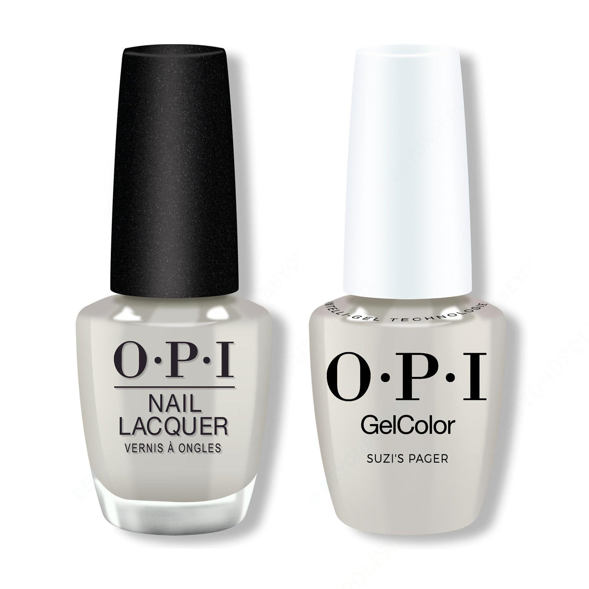 OPI - Gel & Lacquer Intelli-Gel Combo - Suzi's Pager - Long Lasting Formula