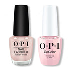 OPI - Gel & Lacquer Intelli-Gel Combo - Throw Me A Kiss 0.5 Oz - Long Lasting Formula