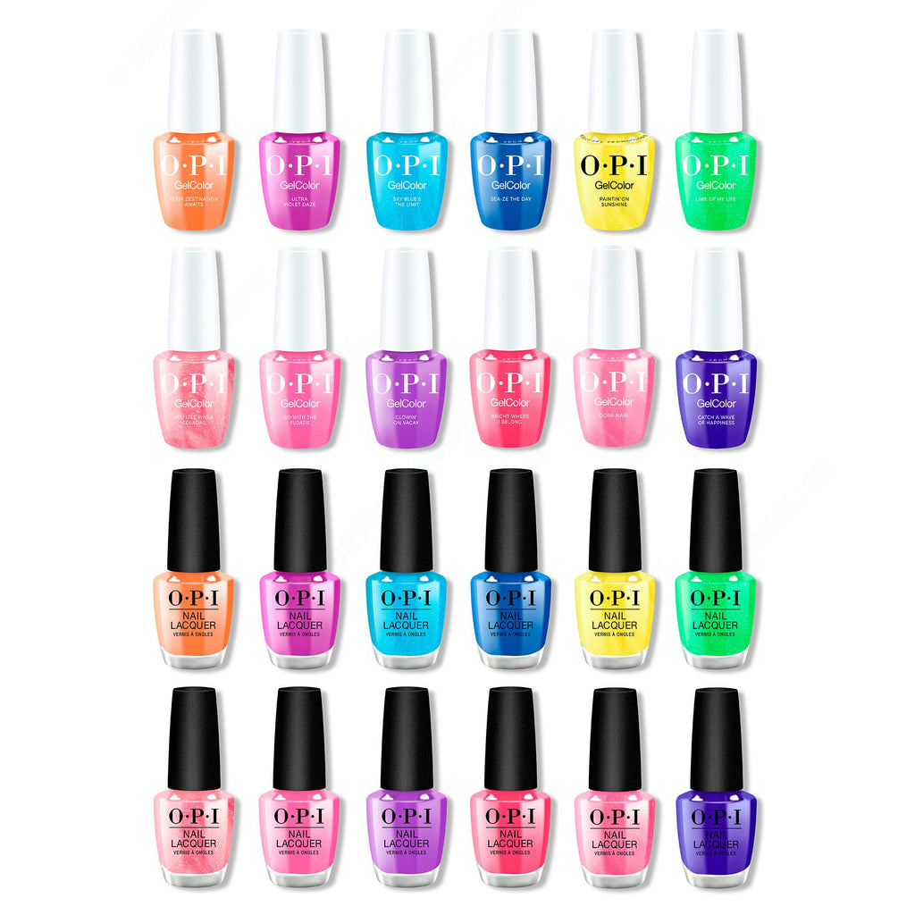 OPI - Gel & Lacquer Intelli-Gel Combo - Trip to the Brite Side Summer 2026 Collection - Long Lasting Formula