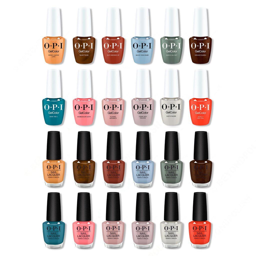 OPI - Gel & Lacquer Intelli-Gel Combo - What's Your Mani‑tude Fall 2025 Collection - Long Lasting Formula