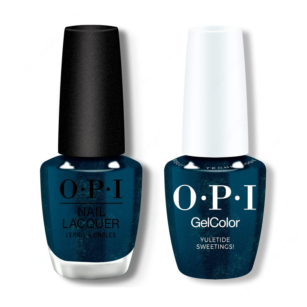 OPI - Gel & Lacquer Intelli-Gel Combo - Yuletide Sweetings! - Long Lasting Formula