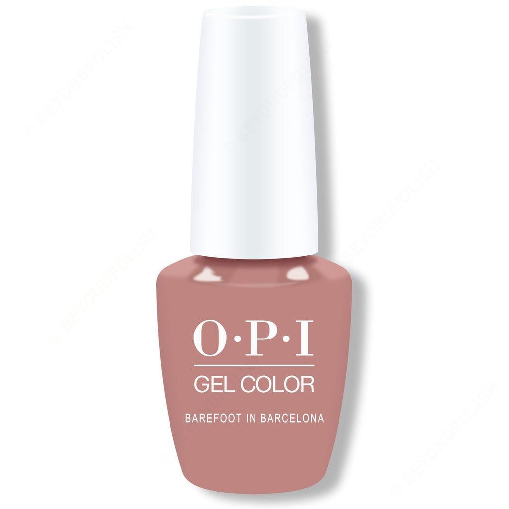 OPI GelColor - Barefoot in Barcelona 0.5 oz - Long Lasting Formula