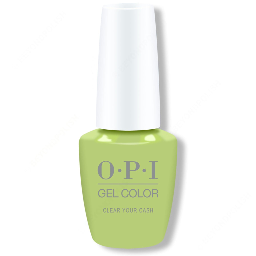 OPI GelColor - Clear Your Cash - Long Lasting Formula