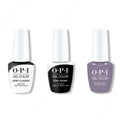 OPI GelColor Combo - Stay Classic Base, Shiny Top & Addio Bad Nails, Ciao Great Nails - Long Lasting Formula