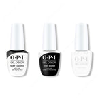 OPI GelColor Combo - Stay Classic Base, Shiny Top & Alpine Snow - Long Lasting Formula
