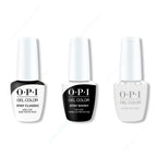 OPI GelColor Combo - Stay Classic Base, Shiny Top & As Real As It Gets - Long Lasting Formula
