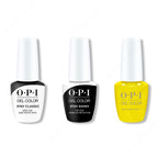 OPI GelColor Combo - Stay Classic Base, Shiny Top & Bee Unapologetic - Long Lasting Formula