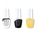 OPI GelColor Combo - Stay Classic Base, Shiny Top & (Bee)Ffr - Long Lasting Formula