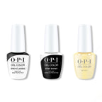 OPI GelColor Combo - Stay Classic Base, Shiny Top & Buttafly - Long Lasting Formula