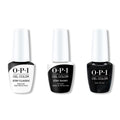 OPI GelColor Combo - Stay Classic Base, Shiny Top & Cave The Way - Long Lasting Formula