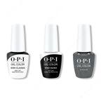 OPI GelColor Combo - Stay Classic Base, Shiny Top & Clean Slate - Long Lasting Formula