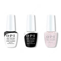 OPI GelColor Combo - Stay Classic Base, Shiny Top & Gemini And I - Long Lasting Formula