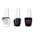 OPI GelColor Combo - Stay Classic Base, Shiny Top & Good Girls Gone Plaid - Long Lasting Formula