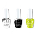 OPI GelColor Combo - Stay Classic Base, Shiny Top & Hello Kindness - Long Lasting Formula