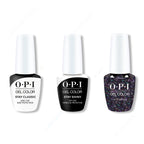 OPI GelColor Combo - Stay Classic Base, Shiny Top & Hot & Coaled - Long Lasting Formula