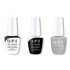 OPI GelColor Combo - Stay Classic Base, Shiny Top & I Cancer-tainly Shine - Long Lasting Formula