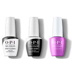 OPI GelColor Combo - Stay Classic Base, Shiny Top & I Sold My Crypto - Long Lasting Formula