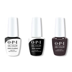 OPI GelColor Combo - Stay Classic Base, Shiny Top & Krona-logical Order - Long Lasting Formula