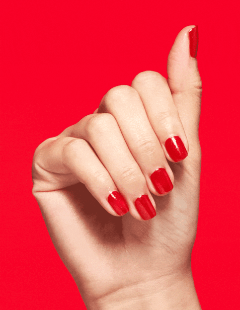 OPI GelColor Combo - Stay Classic Base, Shiny Top & Left Your Texts On Red - Long Lasting Formula