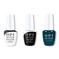OPI GelColor Combo - Stay Classic Base, Shiny Top & Let's Scrooge - Long Lasting Formula