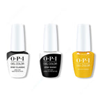 OPI GelColor Combo - Stay Classic Base, Shiny Top & Metallic Rewind - Long Lasting Formula
