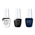 OPI GelColor Combo - Stay Classic Base, Shiny Top & Midnight Mantra - Long Lasting Formula
